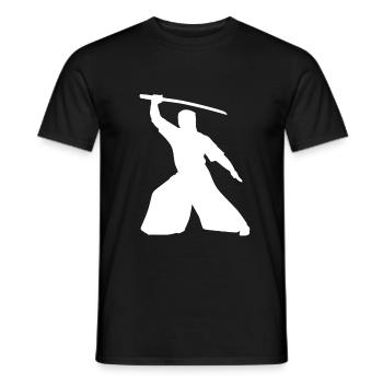 Haidong Gumdo - T-shirt homme - noir - Devant - AI Model Male 178 light (178cm)