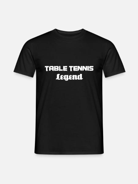 Table Tennis Table Tennis Table Tennis Shirt - Men's T-Shirt - black