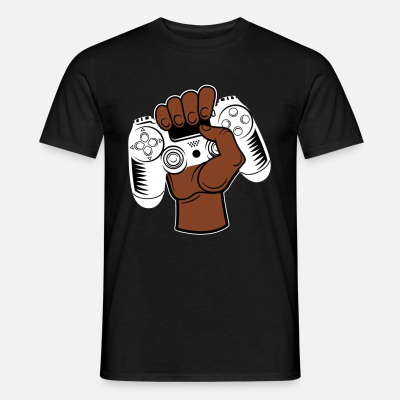 Gaming Controller - Männer T-Shirt - Schwarz