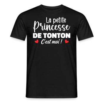 Uncle's Little Princess - Men's T-Shirt - black - Front - AI Model Male 178 light (178cm)