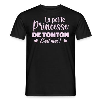 Uncle's Little Princess - Men's T-Shirt - black - Front - AI Model Male 178 light (178cm)