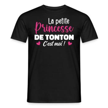 Uncle's Little Princess - Men's T-Shirt - black - Front - AI Model Male 178 light (178cm)