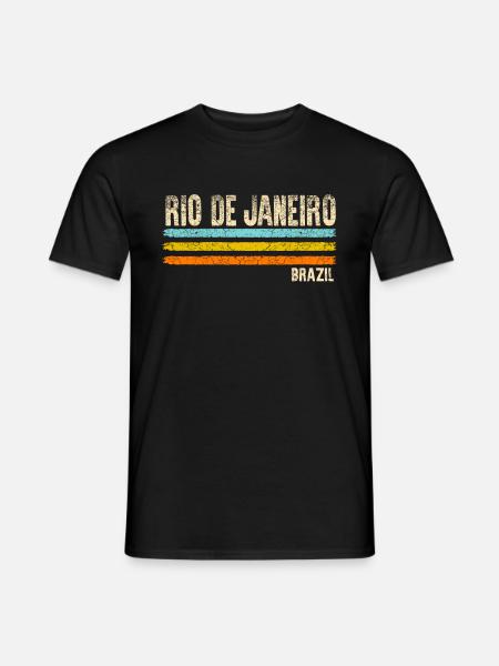Rio de Janeiro - T-shirt homme - noir