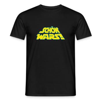 SCHÖN WARS - Männer T-Shirt - Schwarz - Vorne - AI Model Male 178 light (178cm)