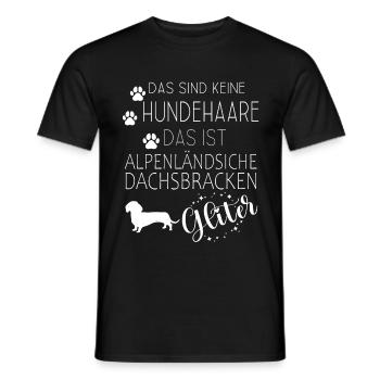 Österreichische Dachsbracke Hunde Dachsbracken - Männer T-Shirt - Schwarz - Vorne - AI Model Male 178 light (178cm)