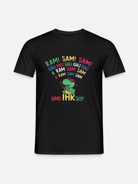 Erzieherin Kindergarten Aramsamsam Kinderlied Kita - Männer T-Shirt - Schwarz