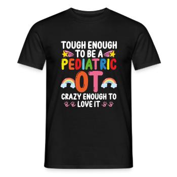 Occupational Therapist Occupational Assistant - Männer T-Shirt - Schwarz - Vorne - AI Model Male 178 light (178cm)