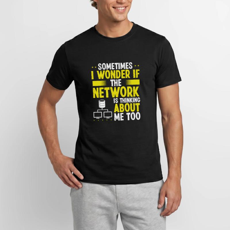 Network Engineer Server Engineering Cloud Networks Men's T-Shirt