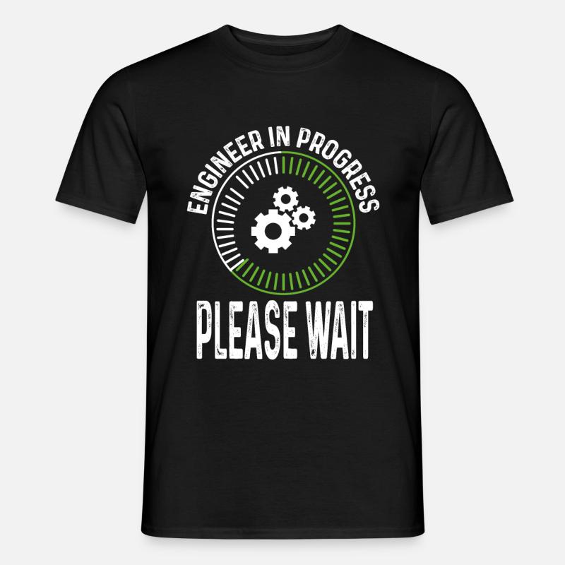 Engineering Engineering School Future Engineer - Männer T-Shirt - Schwarz