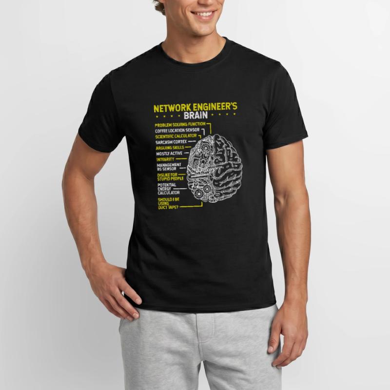Network Engineer Networking Network Engineering Men’s T-shirt