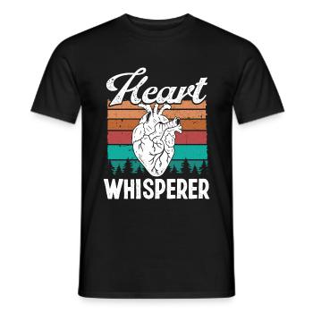 Cardiologist Doctor Cardiac Nurse Cardiology - Männer T-Shirt - Schwarz - Vorne - AI Model Male 178 light (178cm)