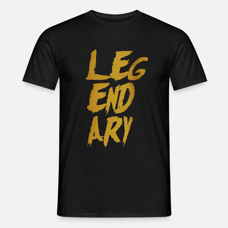 Legendary - Männer T-Shirt - Schwarz
