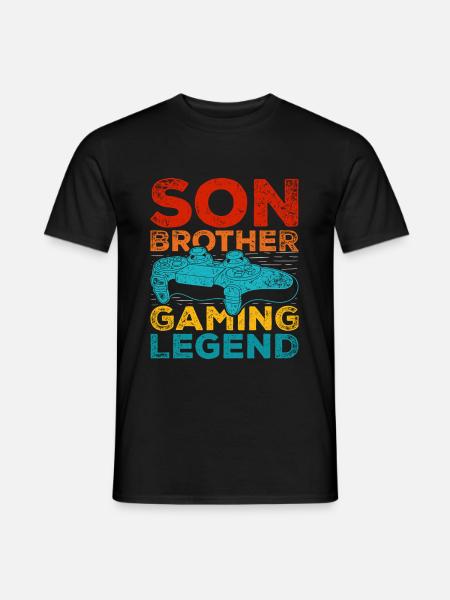 Gaming - Männer T-Shirt - Schwarz