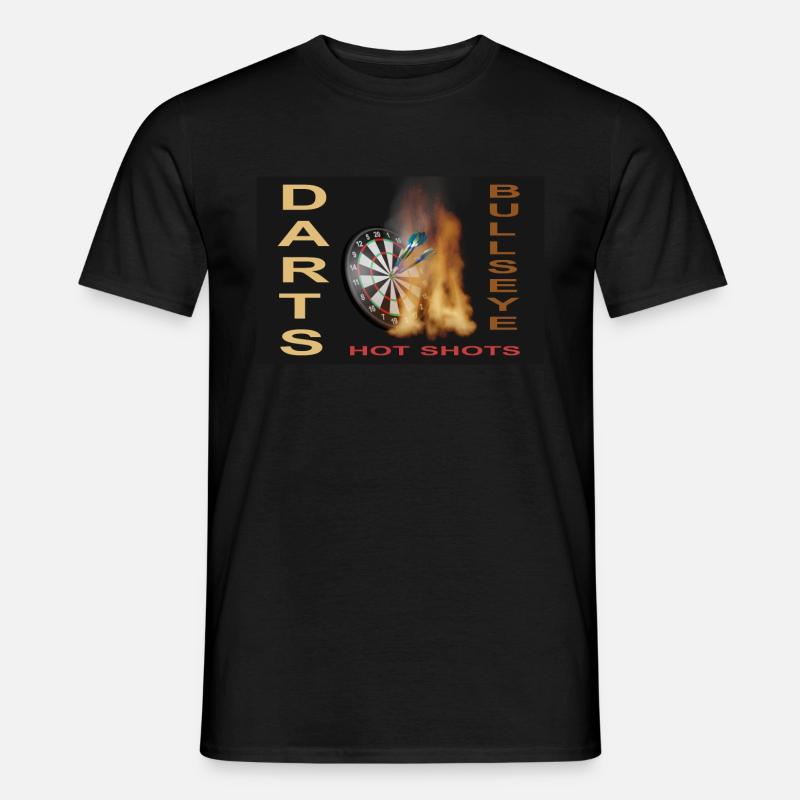Fléchettes, fléchettes, fléchettes, fléchettes, fléchettes,dartboard - T-shirt homme - noir
