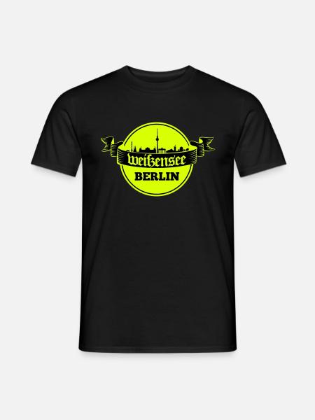 Berlin Weißensee t-shirt Hoodie Geschenk - Männer T-Shirt - Schwarz