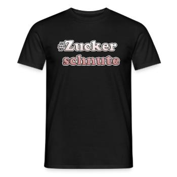 Zuckerschnute - Männer T-Shirt - Schwarz - Vorne - AI Model Male 178 light (178cm)