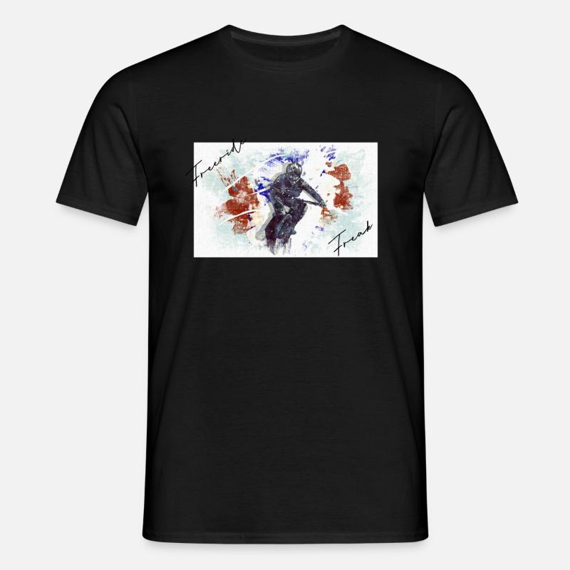 Freeride Freak - Men's T-Shirt - black