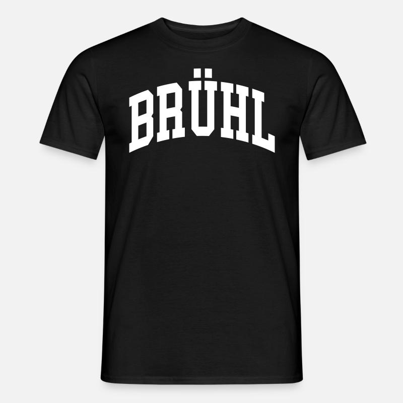 Brühl - Männer T-Shirt - Schwarz