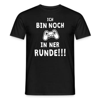Gamer Zocker Gaming Geschenkidee - Männer T-Shirt - Schwarz - Vorne - AI Model Male 178 light (178cm)