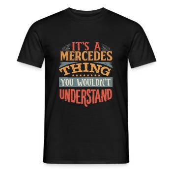 It's A Thing You Wouldnt Understand - - Men's T-Shirt - black - Front - AI Model Male 178 light (178cm)
