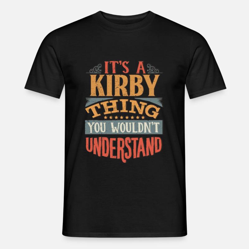 C’est une chose Kirby que vous ne comprendriez pas - Kirby - T-shirt homme - noir