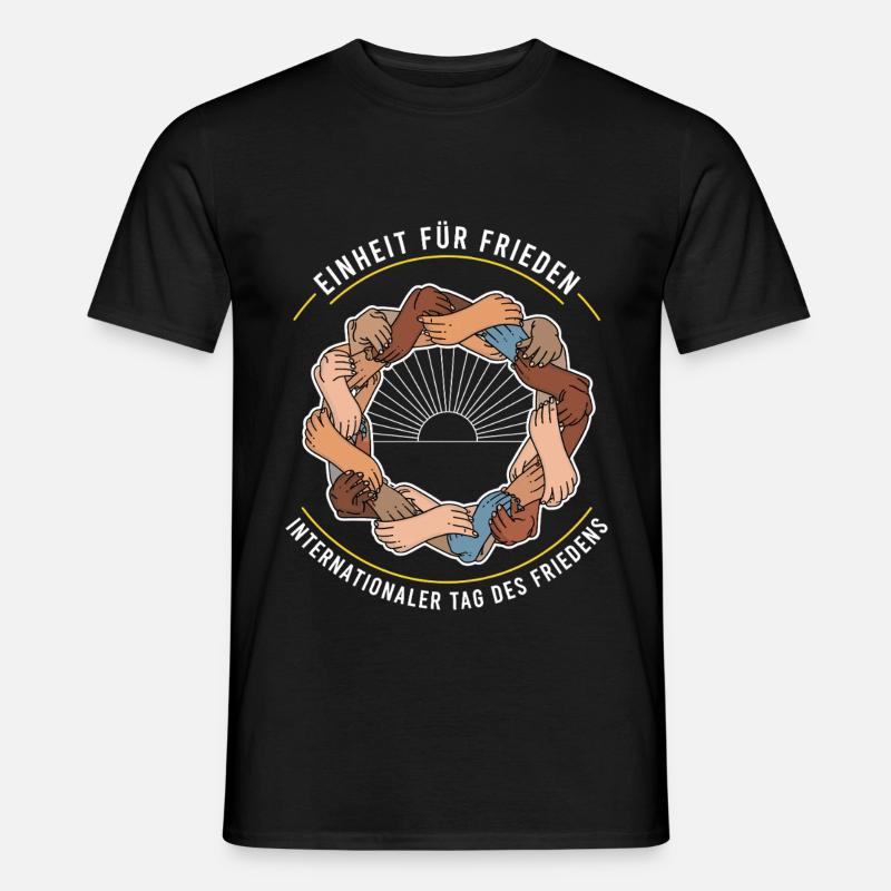 Unity for Peace - Men’s T-shirt - black
