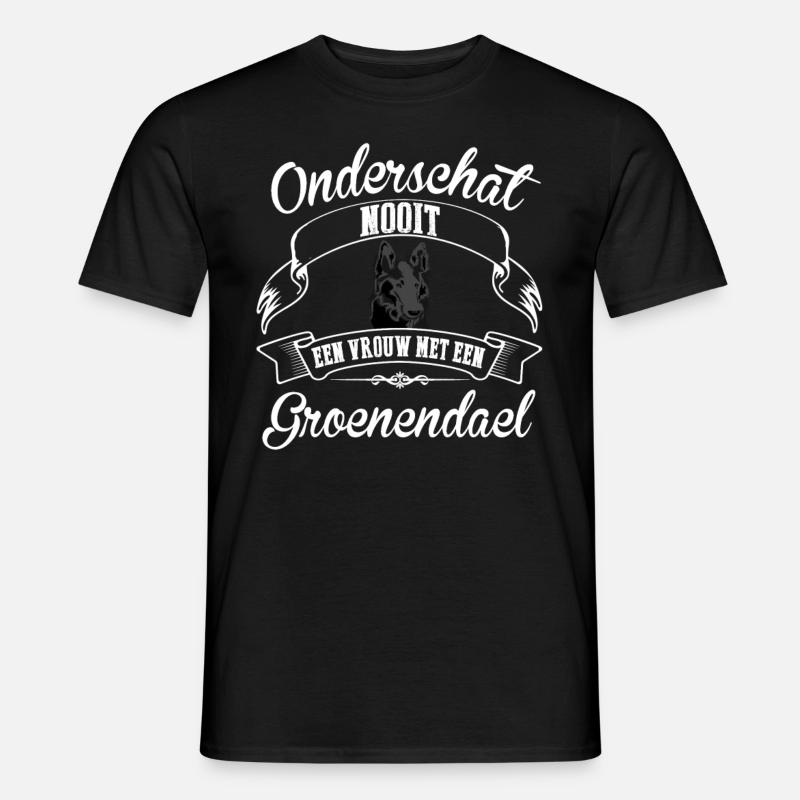 Groenendael - T-shirt homme - noir