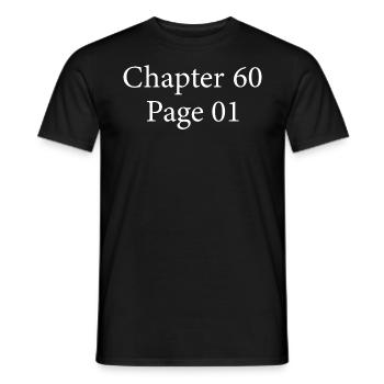 Chapter 60 Page 1 | Cadeau 60e Anniversaire 60 ans - T-shirt homme - noir - Devant - AI Model Male 178 light (178cm)