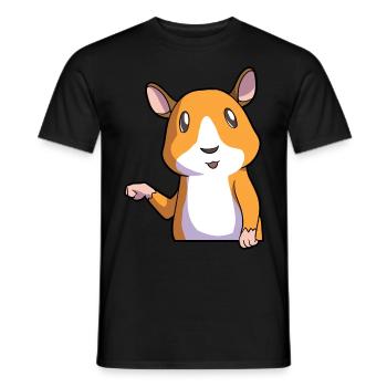 Meerschweinchen Liebhaber - Männer T-Shirt - Schwarz - Vorne - AI Model Male 178 light (178cm)