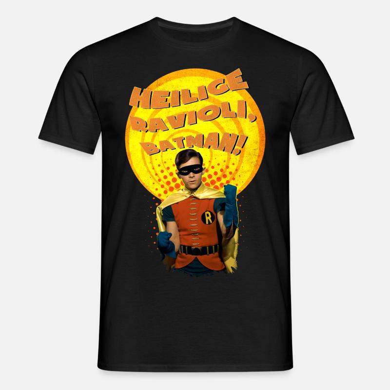 DC Comics Batman Robin Boy Wonder Quote - T-shirt til herrer - sort