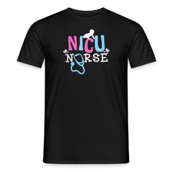 Nicu Infirmière Infirmière Neontal Cadeau - T-shirt homme - noir - Devant - AI Model Male 178 light (178cm)