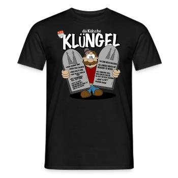 Kölsche Klüngel Kölner Grundgesetz Köln Karneval - Männer T-Shirt - Schwarz - Vorne - AI Model Male 178 light (178cm)
