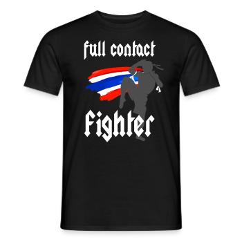 MMA Kämpfer - Männer T-Shirt - Schwarz - Vorne - AI Model Male 178 light (178cm)
