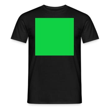 Géométrie d’idée cadeau carrée de forme carrée et carrée - T-shirt homme - noir - Devant - AI Model Male 178 light (178cm)
