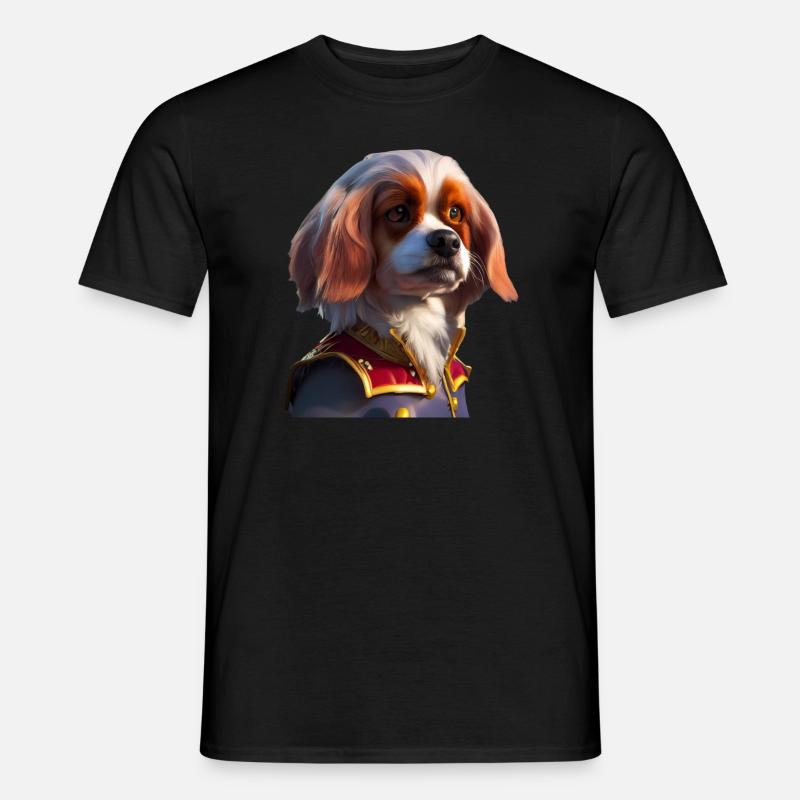 Cavalier King Charles Hund - Cavalier King Charles - Männer T-Shirt - Schwarz