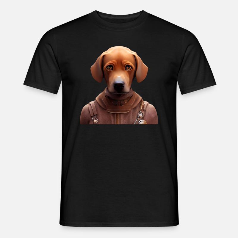 Rhodesian Ridgeback Dog - Rhodesian Ridgeback - Men’s T-shirt - black