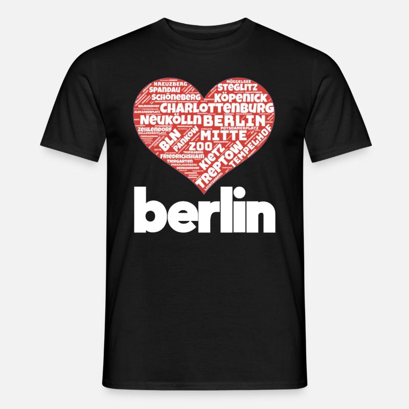 Berlin - Männer T-Shirt - Schwarz
