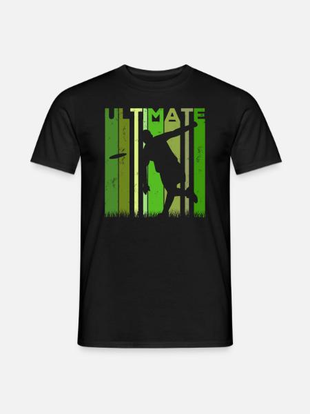 Ultieme frisbee Frolf Disc Golf Flying Disc Sport - Mænd T-shirt - sort