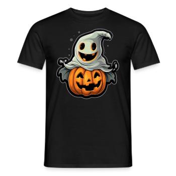 Halloween Design gruselig für die nächste Party - Männer T-Shirt - Schwarz - Vorne - AI Model Male 178 light (178cm)