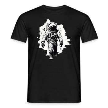 Astronaut - Männer T-Shirt - Schwarz - Vorne - AI Model Male 178 light (178cm)
