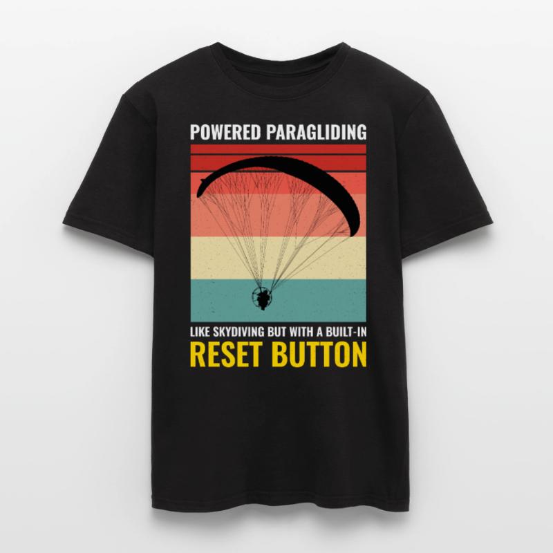Paramotor Pilot Paramotoring Powered Paraglider Men's T-Shirt