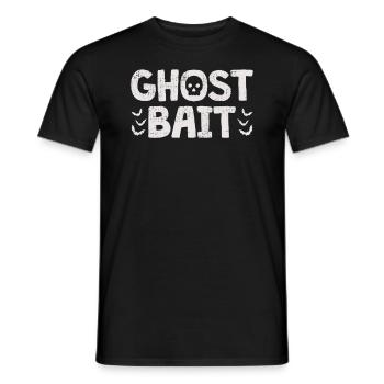 Geisterköder Paranormal Investigator Geisterjagd - Männer T-Shirt - Schwarz - Vorne - AI Model Male 178 light (178cm)