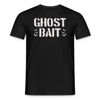 Geisterköder Paranormal Investigator Geisterjagd - Männer T-Shirt - Schwarz - Vorne - AI Model Male 178 light (178cm)
