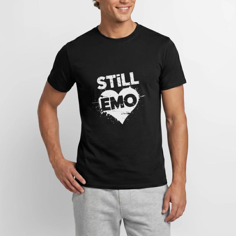 Still Emo! Emo Goth Alternative Männer T-Shirt