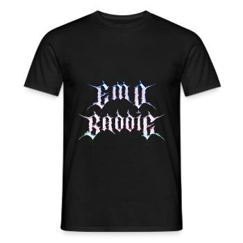 Emo Baddie! Emo Aesthetic Goth - Men's T-Shirt - black - Front - AI Model Male 178 light (178cm)