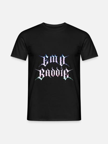 Emo Baddie ! Esthétique Emo Goth - T-shirt homme - noir