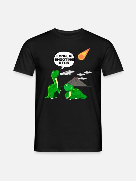 Dinosaur Dino Prehistoric Fun - Men's T-Shirt - black