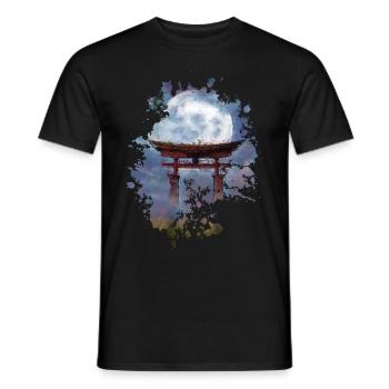 Tor - Männer T-Shirt - Schwarz - Vorne - AI Model Male 178 light (178cm)