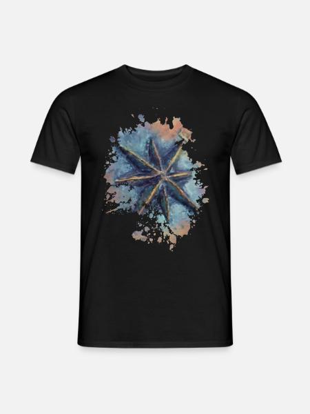 Kompass - Männer T-Shirt - Schwarz