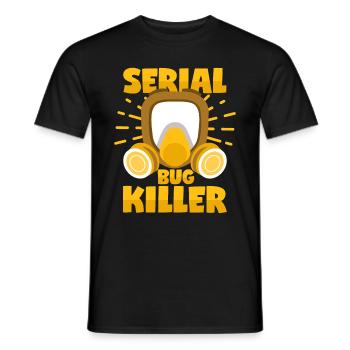 Insectes Tueurs en série Exterminateurs Ravageurs - T-shirt homme - noir - Devant - AI Model Male 178 light (178cm)